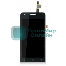 Дисплей для Asus ZenFone C ZC451CG, черный c рамкой