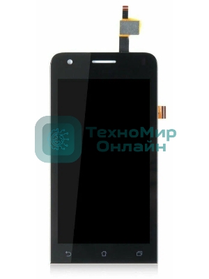 Дисплей для Asus ZenFone C ZC451CG, черный c рамкой