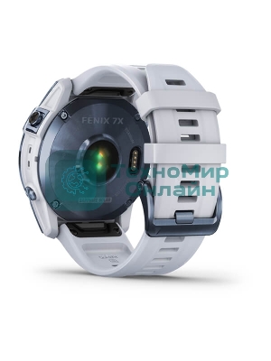 Умные часы Garmin Fenix 7x Sapphire Solar синий минерал 51мм