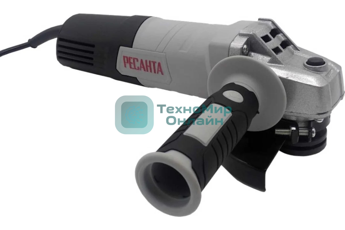Угловая шлифовальная машина Ресанта УШМ-125/1100 1100Вт 11000об/мин рез.шпин.:M14 d=125мм