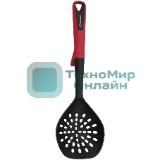 Шумовка для первых/вторых блюд Rondell Craft RD-1873 черный/красный упак.: картонная подложка