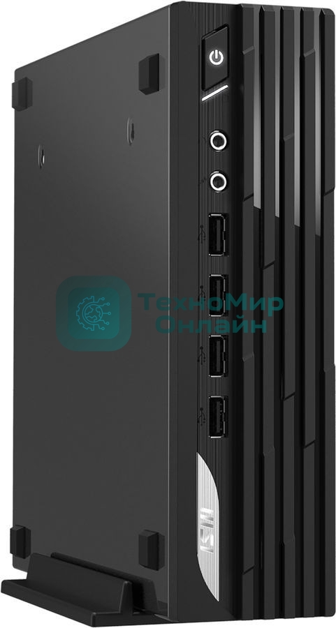 Мини ПК MSI Pro DP21 14M Mini Core i5-14400 (2.5GHz), 16Gb (8*2) DDR5 SO-DIMM, 512Gb SSD M.2, Intel Graphics, noDVD, WiFi, BT, 120W, VESA, COM Port, no keyboard&mouse, noOS, 1y war-ty (9S6-B0A431-1054)