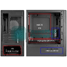 Компьютерный корпус Ginzzu CL401