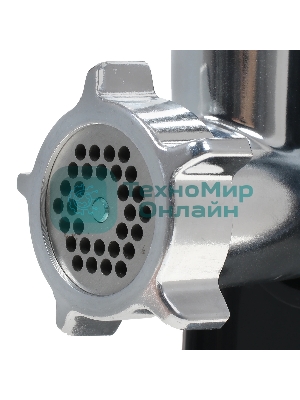 Мясорубка электрическая BBK MG1801 медь/черный, 1800 Вт, 2.0 кг/мин, реверс, защита от перегрузки, металлический лоток, насадки - 4