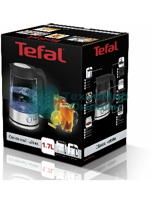 Чайник электрический Tefal KI750D30 1.7 л, 1700 Вт, серебристый/металл