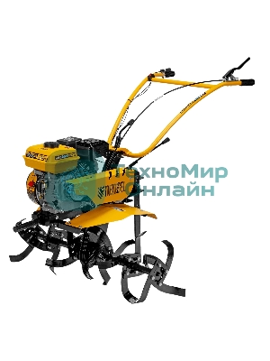 Мотоблок Denzel DPT-270S, 7 л.с., ремен.сцеп, фрез 3х4, ШОМ, передачи 2В/1Н