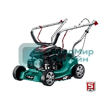 Газонокосилка Зубр 400 мм 2.5 л.с. бензиновая