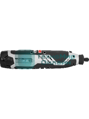 Прямошлифовальная машина (гравер) ИНТЕРСКОЛ АГМ-12Э аккум. АПИ-Т (Li-ion, кейс, 2 аккум., 2,0 Ач, ЗУ, набор 58 пр.)