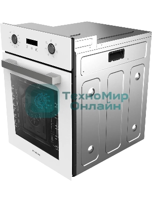 Духовой шкаф электрический Hyundai HEO 45411 WG белый стекло