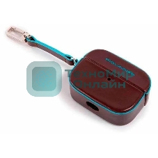 Чехол для наушников Piquadro Blue Square AC5308B2/MO коричневый натур.кожа