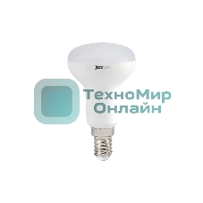 Лампа светодиодная JazzWay PLED-ECO-R50 5Вт 3000К теплый белый E14 400лм 220-240В