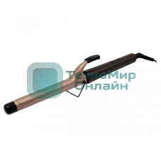 Щипцы для завивки волос Atlanta ATH-6645 коричневый, 28 мм, 200 °C, 1 режим