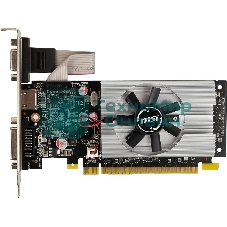 Видеокарта MSI N210-1GD3/LP NVIDIA GeForce 210 1024Mb 64 DDR3 460/800 DVIx1/CRTx1 Ret