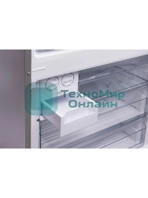 Холодильник Sharp SJ653GHXI52R серебристый двухкамерный 400/164 л морозилка снизу, No Frost