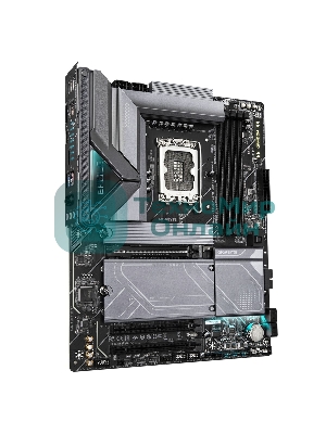 Материнская плата Gigabyte Z890 EAGLE WIFI7, LGA 1851, Intel Z890, 4xDDR5, 4xSATA, 4xM.2, 1xPCIe 5.0 x16, 2xPCIe 4.0 x4, 1xDP, 1xUSB-C, 1x 2.5Gb LAN, 4xUSB-A 3.2 Gen 1, 2xUSB-A 3.2 Gen 2, 3x3.5 мм, 7.1, 1xUSB4, ATX