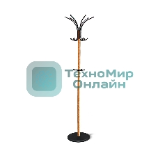 Вешалка SHEFFILTON SHT-CR10 светлый орех/мрамор (903278)