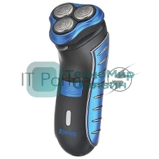 Электробритва ЯРОМИР ЯР-101, 3 бреющие головки, триммер, синий с черным (24) (РОССИЯ)