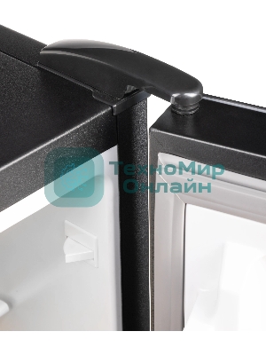 Холодильник Nordfrost NRG 162NF DTM темный титан двухкамерный 205/105л морозилка снизу, No Frost