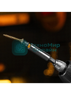 Набор бит Denzel PZ1х25, сталь S2, шестигранный профиль, 10 шт.