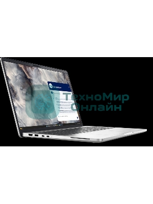 Ноутбук DELL Pro 16 Plus Ultra 7 268V 16” 16:10 QHD+ (2560 x 1600),120Hz,IPS,Non-Touch, AG,300 nit,32GB LPDDR5,1TB SSD Intel Arc graphics,Backlit,FPR,3cell 55Wh,2y,Linux,1,9kg,Alum/Platin Silver,KB/Eng