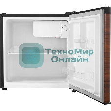 Холодильник Maunfeld MFF50WD дерево/черный мат. однокамерный 46л