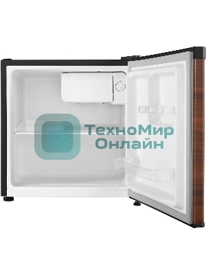 Холодильник Maunfeld MFF50WD дерево/черный мат. однокамерный 46л