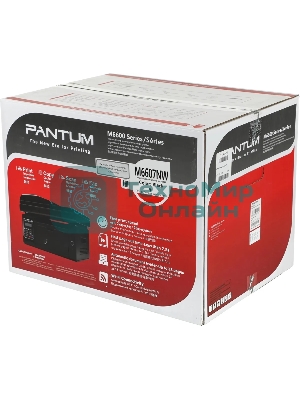 МФУ лазерное Pantum M6607NW, A4, ч/б, печ. до 22 стр/мин., скан. до 22 стр/мин., 1200x1200dpi, USB, RJ-45, Wi-Fi, проектная модель