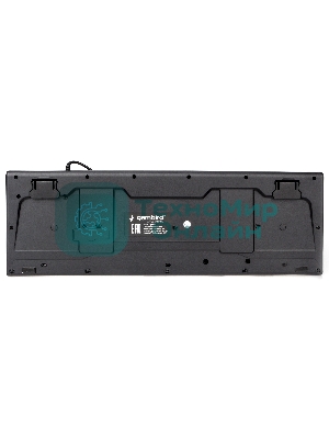 Клавиатура проводная Gembird KB-8354U-BL USB, черный