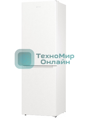 Холодильник Gorenje NRK619EEW4 белый двухкамерный 203/99л морозилка снизу, No Frost