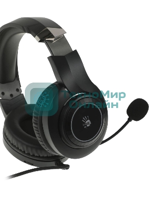 Гарнитура Bloody G220 чёрный, проводная, подсветка