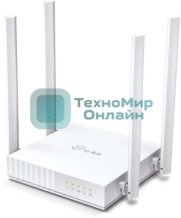 Роутер беспроводной TP-Link Archer C24 AC750 10/100BASE-TX белый