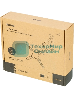 Кронштейн для телевизора Hama R1 118154 черный, 19