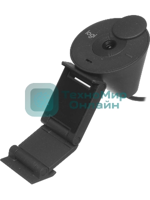 Веб-камера Logitech Brio 300 1920x1080, 30 кадр/с, USB Type-C, микрофон (шумоподавление), автоматическая фокусировка, автоосвещение, универсальное крепление