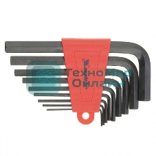 Набор ключей имбусовых Matrix 11226 HEX, 1,5–10 мм, CrV, 9 шт.