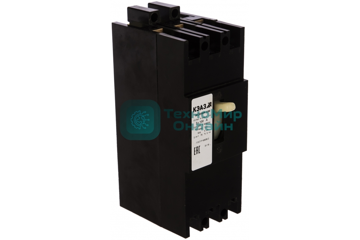 Выключатель автоматический АЕ2056М-100 100А 10Iн 400AC УЗ КЭАЗ 104465