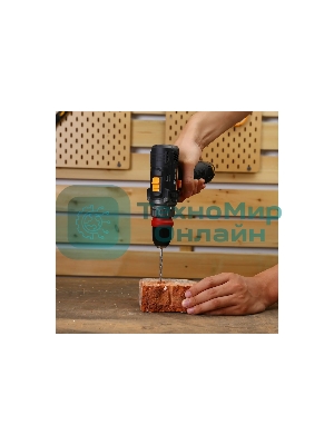 Дрель-шуруповерт Deko GCD12DU3, 12 В, 1.5 Ач, 32 Нм, щеточный