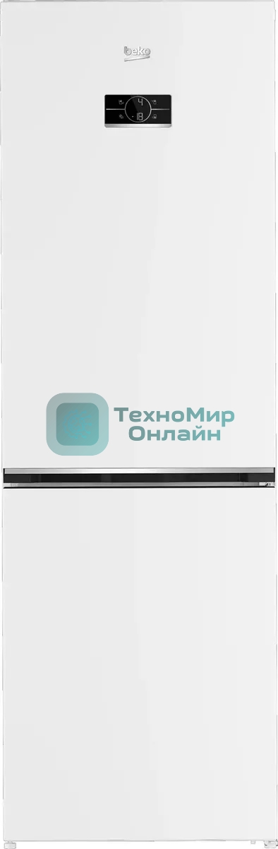 Холодильник Beko B3R1CNK363HW (R) белый двухкамерный 220/100л морозилка снизу, No Frost