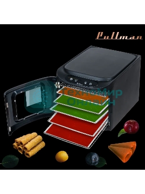 Поддон для пастилы Pullman PL-30203-3 белый 3шт универсальный квадратный р-р 290х290х5,4мм