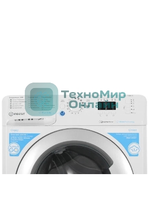 Стиральная машина Indesit BWSA 7109 WSV белый, загрузка фронтальная 7 кг, 1000 об/мин, класс: A