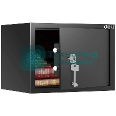Сейф Deli Srock ET561 200x310x200мм ключевой