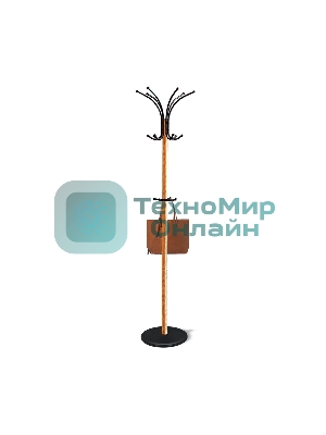 Вешалка SHEFFILTON SHT-CR10 светлый орех/мрамор (903278)