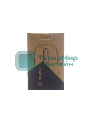 Мышь проводная Raskat M015 черный, 1000 dpi, USB, кнопки - 3