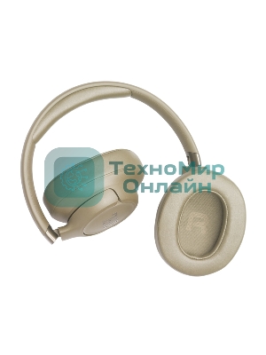 Беспроводные/проводные наушники JBL Tune 780NC бежевый, полноразмерные, Bluetooth + проводной, адаптивное шумоподавление