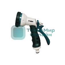 Пистолет поливочный RACO 508C 8 режимов, курок сзади, пластиковый с TPR