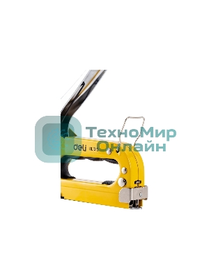 Мебельный степлер Deli DL1313 3-в-1. 4-8мм. 0,6 кг. Полностью стальная конструкция. Подходит для D/U/T.