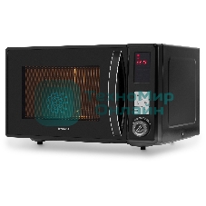 Микроволновая печь Hyundai HYM-D3009 черный, 23 л, 800 Вт, переключатели - кнопки, поворотный механизм
