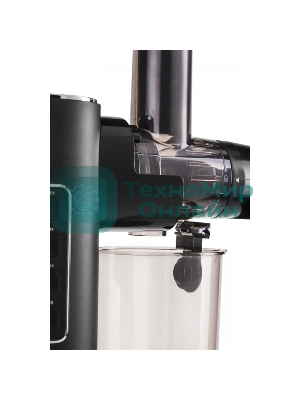 Соковыжималка Zelmer ZJP3900 чёрный/серебристый, шнековая горизонтальная, 150 Вт, 500 мл, электронное, реверс