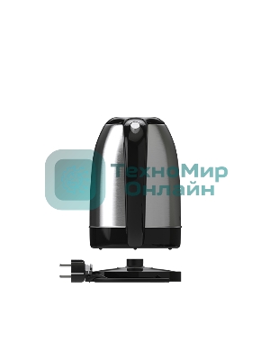 Чайник электрический Maxvi KE1721S silver-black