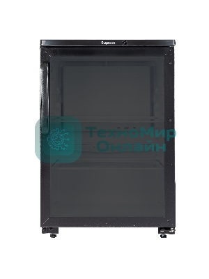 Холодильная витрина Бирюса L152 черный однокамерный 152 л