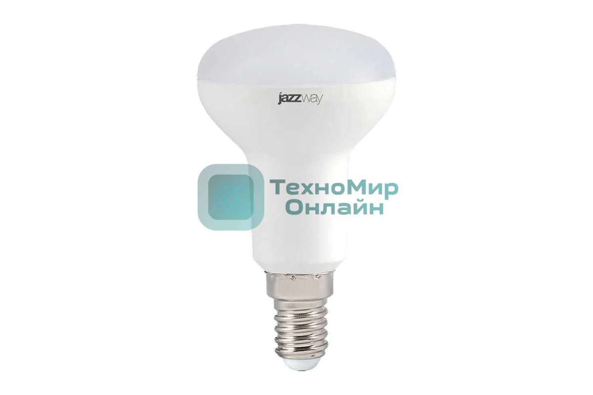 Лампа светодиодная JazzWay PLED-ECO-R50 5Вт 4000К белый E14 400лм 220-240В